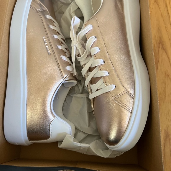 Cole Haan Shoes - Cole Haan Women's Rose Gold Sneakers NIB size 9